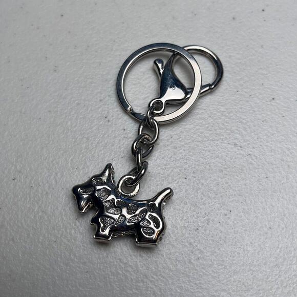 TORRE & TAGUS Collection Scottish Terrier Crystal Key Chain Dog Lover Charm NEW - Picture 3 of 9